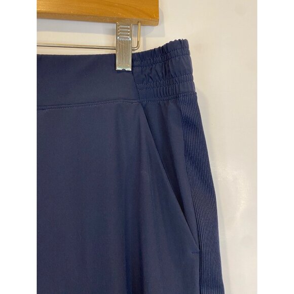 Athleta Navy Blue Brooklyn Jogger Pant Women's 14 Travel Commute Elastic Waist - Picture 4 of 8